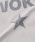 WOKE EDGE/ウォークエッジGlit Star Tシャツ