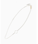 JIEDA /ジエダ 925 SILVER SWITCHING NECKLACE