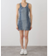 ONE TEASPOON/ WORN BLUE DENIM MINI DRESS