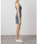 ONE TEASPOON/ WORN BLUE DENIM MINI DRESS