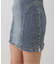 ONE TEASPOON/ WORN BLUE DENIM MINI DRESS