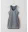 ONE TEASPOON/ WORN BLUE DENIM MINI DRESS