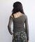 GUESS/ゲス GO OFF SHOULDER LS TEE