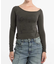 GUESS/ゲス GO OFF SHOULDER LS TEE