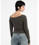 GUESS/ゲス GO OFF SHOULDER LS TEE