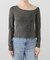 GUESS/ゲス GO OFF SHOULDER LS TEE