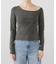 GUESS/ゲス GO OFF SHOULDER LS TEE