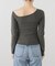 GUESS/ゲス GO OFF SHOULDER LS TEE