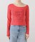 GUESS/ゲス GO OFF SHOULDER LS TEE