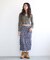 GUESS/ゲス GO SHIRRED TIE CARDIGAN