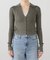 GUESS/ゲス GO SHIRRED TIE CARDIGAN