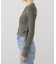 GUESS/ゲス GO SHIRRED TIE CARDIGAN