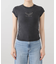 GUESS/ゲス GO VINTAGE SHIRRED WING SS TEE