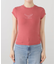 GUESS/ゲス GO VINTAGE SHIRRED WING SS TEE