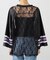 ANNA SUI NYC バタフライプリントゲームシャツ