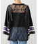ANNA SUI NYC バタフライプリントゲームシャツ
