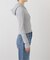 GUESS/ゲスGJ LS HOODED EMBRO TOP