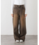 KIJUN/キジュンScratched Wide Jeans