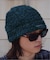 NOMANUAL/ノーマニュアル NEST HAIRY BEANIE