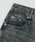 NOMANUAL/ノーマニュアルWAVE CURVED DENIM PANTS
