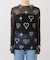 ANNA SUI NYC / アナスイエヌワイシー ハート総柄シアートップス