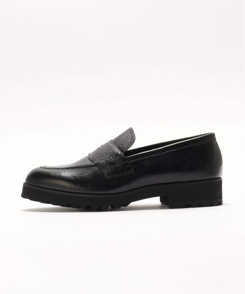 The Kenford エンボス加工 ローファー 黒 THE KENFORD FINESHOES（ケンフォード ファインシューズ）の公式