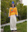 PLATEAU STUDIO / プラトースタジオ Hand stitch knit crew