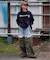 DISCOVERED / ディスカバード LAYERED ARMY DENIM PANTS
