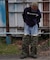 DISCOVERED / ディスカバード LAYERED ARMY DENIM PANTS