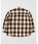 Name./ネーム COTTON FLANNEL OMBRE REGULAR SHIRT
