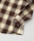 Name./ネーム COTTON FLANNEL OMBRE REGULAR SHIRT