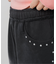 スタッツ裏毛パンツ