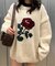 MacMahon Knitting Mills / マクマホンニッティングミルズ Crew Neck Knit-Rose