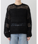 ANNA SUI NYC / アナスイエヌワイシー ラメシャギーニットプルオーバー