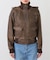 GUESS/ゲス GO PU LEATHER AVIATOR BOMBER