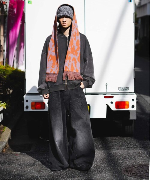 BAL / バル JACQUARD KNIT SOCCER SCARF｜ジョイントワークスの通販