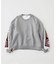 DISCOVERED / ディスカバード CROCHET SLEEVE SWEAT
