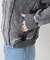 ウォッシュ加工 ファー ジップパーカー / Washed Faux Fur Zip Hoodie
