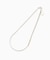 JIEDA / ジエダ THIN SWITCHING NECKLACE