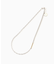 JIEDA / ジエダ THIN SWITCHING NECKLACE