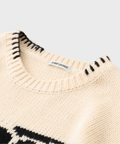 J ビッグモチーフ ヘビーニット｜ジョイントワークスの通販｜&mall