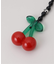 String Ting / ストリング ティング Cherry Drop Obsidian Charm
