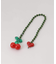String Ting / ストリング ティング Cherry Drop Jade Bag Charm