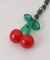 String Ting / ストリング ティング Cherry Drop Jade Bag Charm