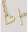 BASICKS / ベイシックス Heart Bracelet (Small Link)