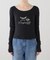 GUESS Originals/ゲス オリジナルス GO LS BOAT NECK RIB TOP