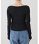 GUESS Originals/ゲス オリジナルス GO LS BOAT NECK RIB TOP