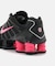 NIKE / ナイキ W SHOX TL OFF NOIR/METALLIC SILVER-HYPER PINK