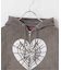 Little Willow / リトルウィロー 別注 HEART SPIDER ZIP HOODIE