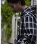 ドビーチェック ビックシルエット フーディー / Dobby BigCheck Hooded